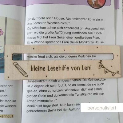 Kleine Lesehilfe für die Schultüte